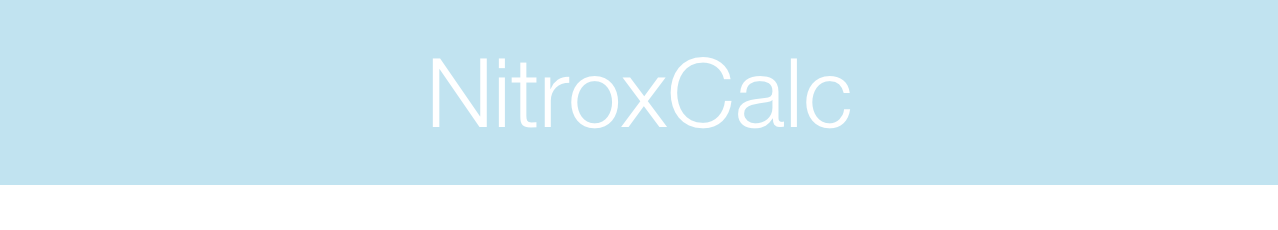 NitroxCalc